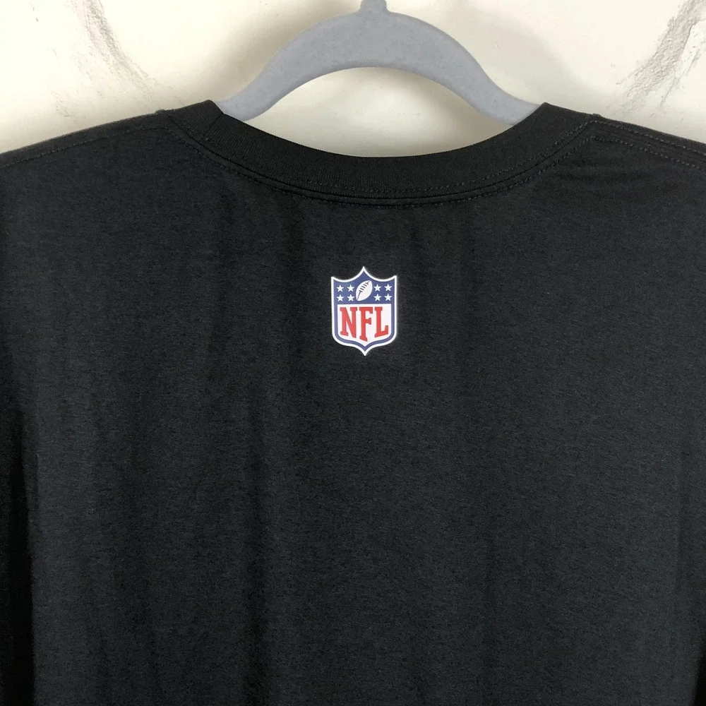 Nike Dri-Fit NFL On Field Carolina Panthers T-shirt Men's L Black Football